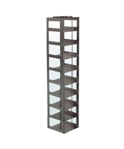 Mini Vertical Rack with 3 Mini Boxes & Cell Dividers - 7 Boxes High
