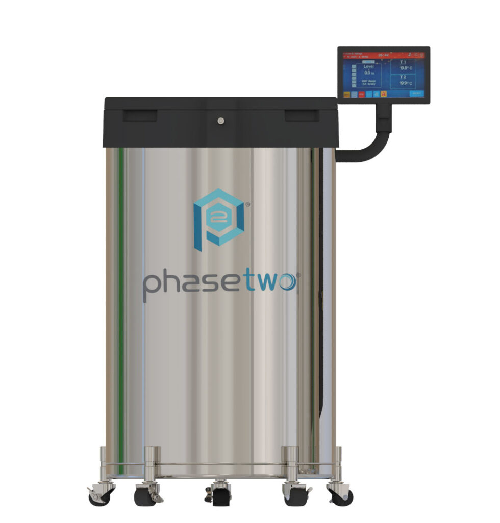 phasetwo HC14 High-Capacity Cryogenic LN2 Freezer (Capacity: 13,500 x 2 ...